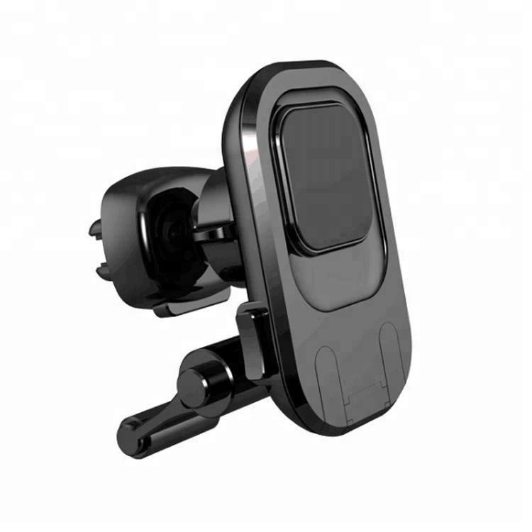 Universal 360 rotation air vent support feet magnetic cell phone car holder