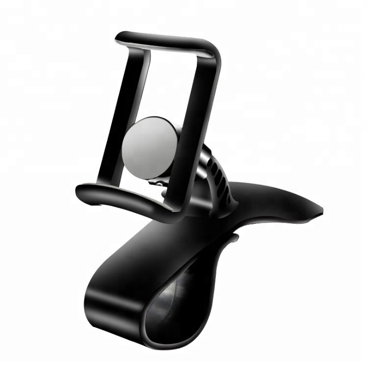 Amazon hot selling 360 rotation adjustable snap type hud car mount for mobile phone