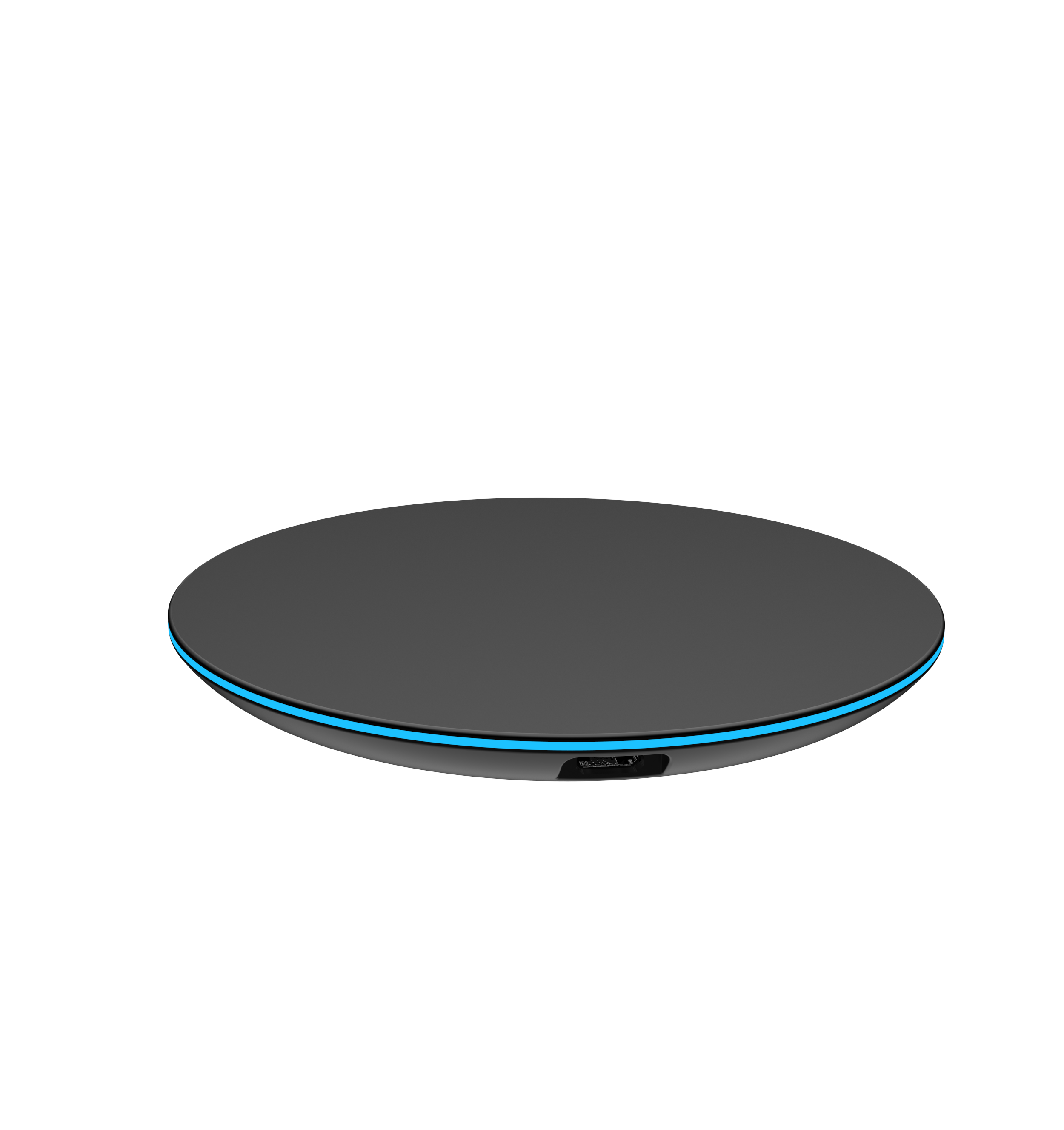 Custom Logo Qi Standard Wireless Charger For Smartphone