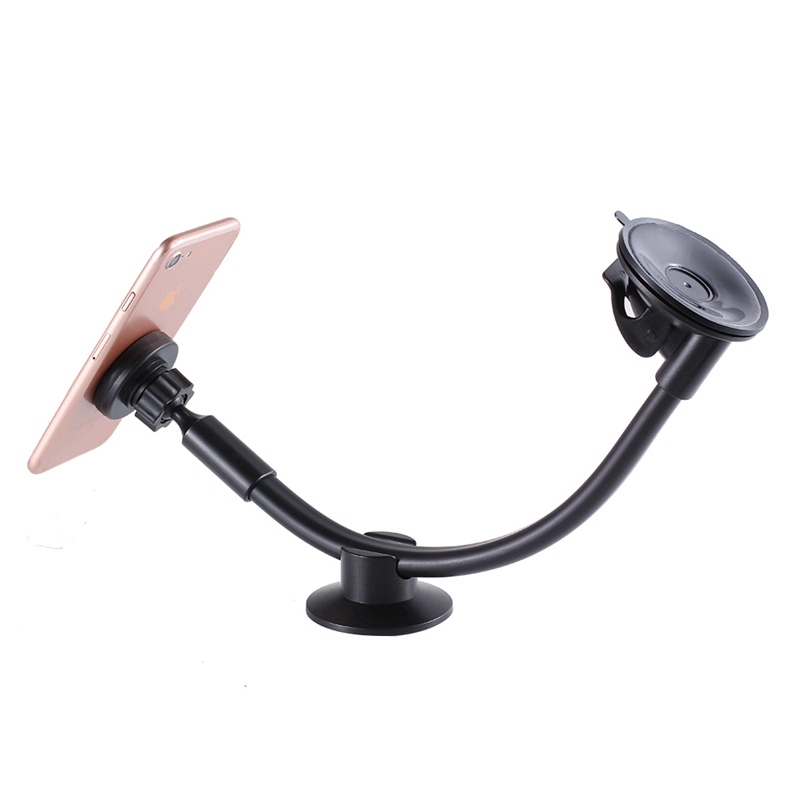  Universal Magnetic Phone Holder Car Long Arm Windshield Dashboard Magnet Car Holder Mount Dock For Phone Mobile Stand