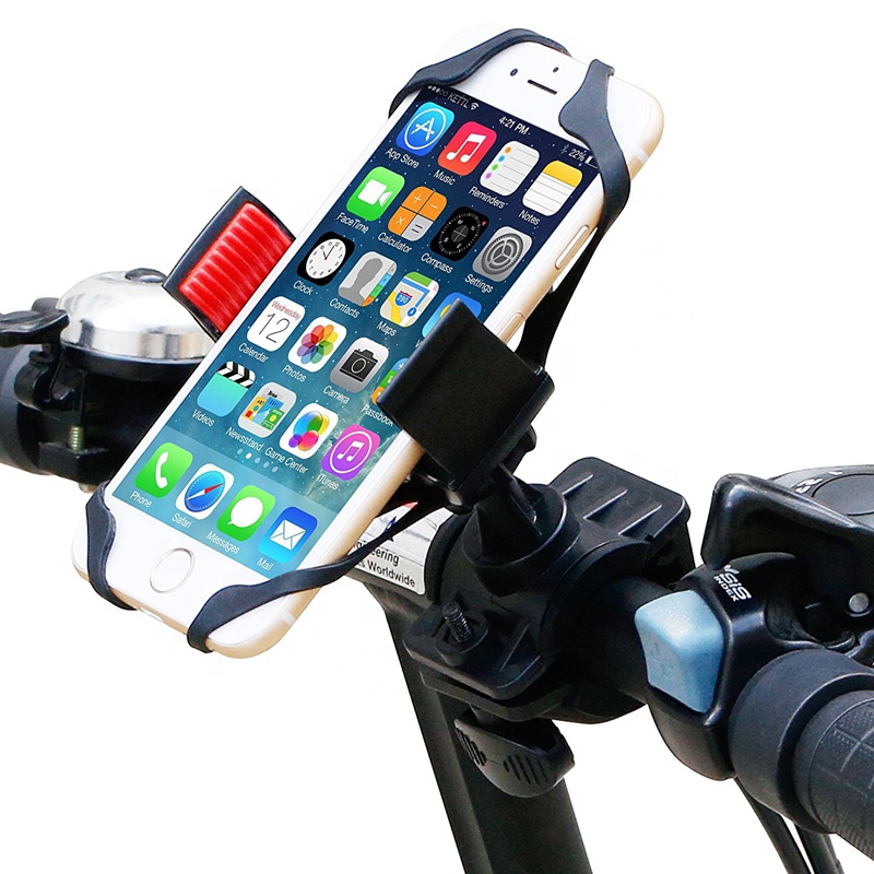 Universal Motorcycle Support Handlebar Bicycle Mobile Mount Bike Phone Holder For Smartphone