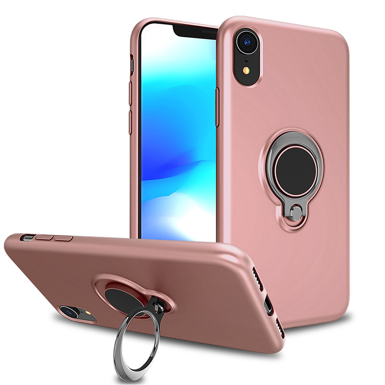 Phone Case and Accessories Case Phone Cover TPU Phone Case with Magnet Ring Holder for iPhone XR XS MAX
