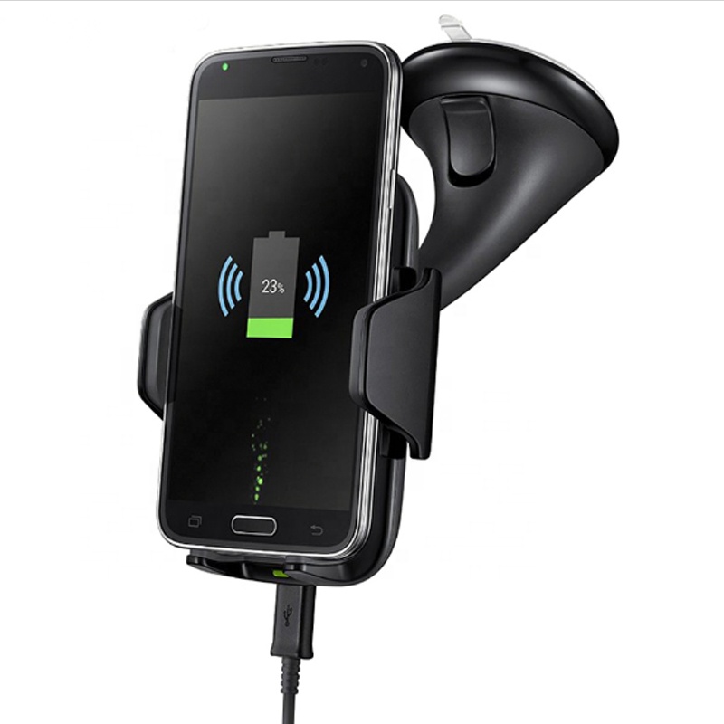 Multi-Funtion Qi Wireless Charger Phone Mount Holder Charging Car Charger For Samsung Galaxy Note8 S7 S8 Edge Plus Fast