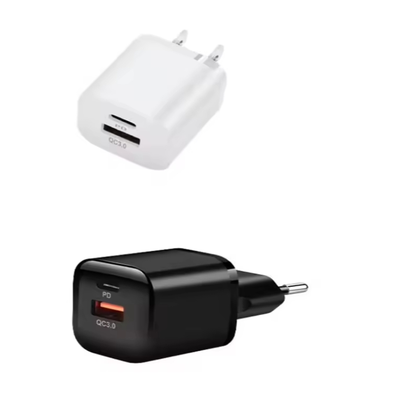 PD Charger 20W Fast GaN Type C Charging Adapter US EU UK AU Wall plug 20W USB Phone charger CE FCC ETL KC SAA PSE UKCA