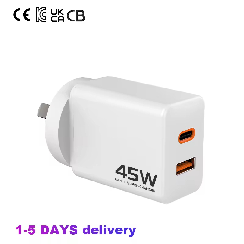 67W GaN Charger 65W 20W 25W 45W 2C1A 1A1C 2C 1C Usb-C Type PD3.0 QC Pps Mini Fast 65w GaN Charger & Adapter For Iphone macbook